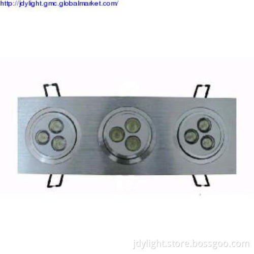 Recessed rectangle LED Downlight 9W